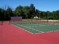 Tennisplatzbau